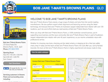 Tablet Screenshot of bobjanebrownsplains.com.au